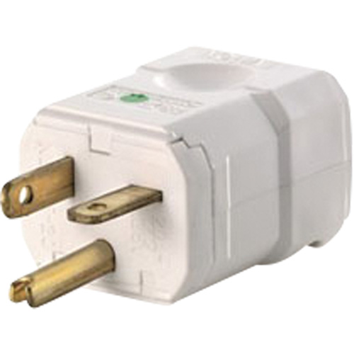 Hospital Grade Extension Plug, Nylon, 20 A, 125 V Mukwa Safety Services