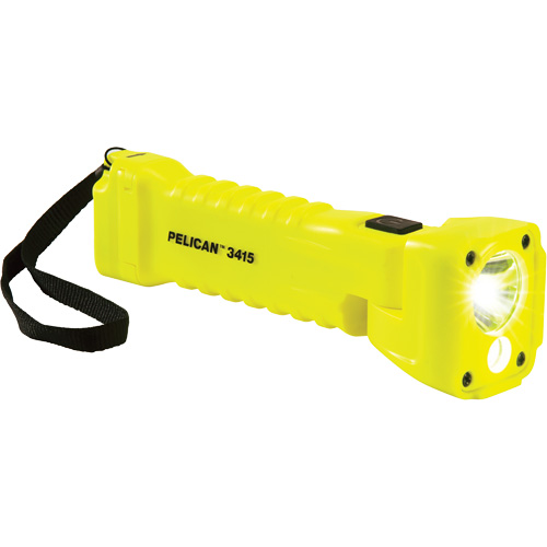 Right Angle Flashlight, LED, 336 Lumens, AA Batteries Mukwa Safety Services