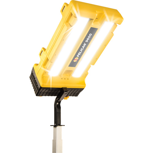 Syst&egrave;me avec t&ecirc;te d'&eacute;clairage modulaire et support, DEL, 24 W, 3000 lumens, Boîtier en Aluminium Mukwa Safety Services