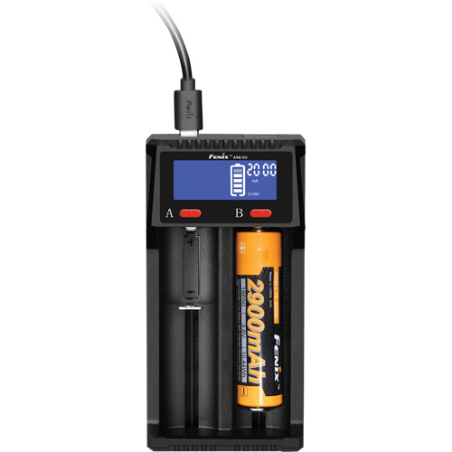 Chargeur de batterie intelligent &agrave; double canal ARE-D2 Mukwa Safety Services