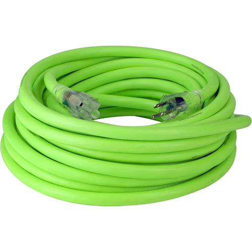 Flexzilla&reg; Pro Industrial Extension Cord, All-Weather, SJTW, 10/3 AWG, 15 A, 50' Mukwa Safety Services