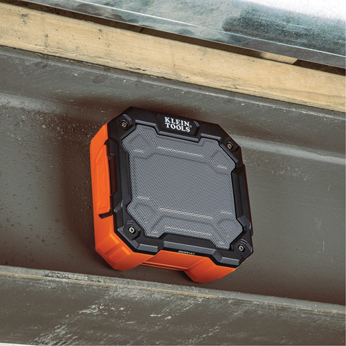 Haut-parleur Bluetooth avec aimant et crochet (outil seulement), Lithium-ion Mukwa Safety Services