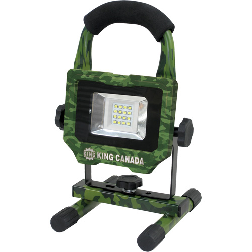 Cordless Work Light, LED, 15 W, 1500 Lumens, Aluminum Housing Mukwa Safety Services