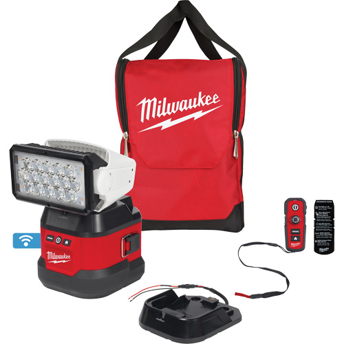 Utility Remote Control Search Light Kit, LED, 4250 Lumens Mukwa Safety Services