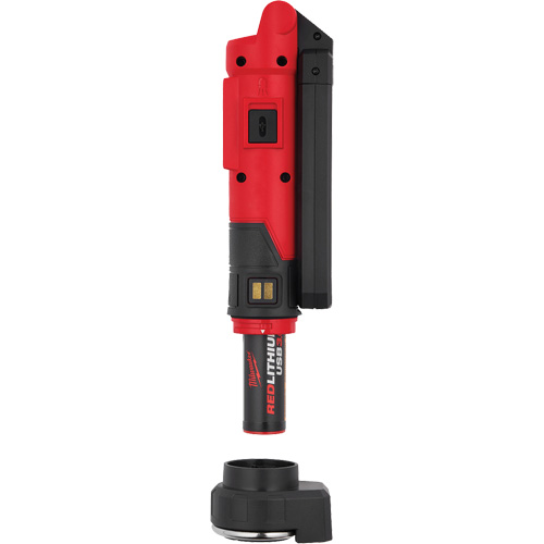 B&acirc;ton lumineux USB Redlithium avec aimant, Crochet/Magn&eacute;tique, Rechargeable, 550 lumens Mukwa Safety Services