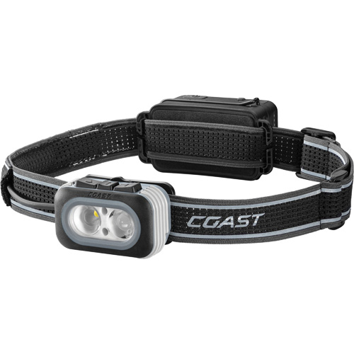 Lampe frontale tricolore RL20R, DEL, 1000 lumens, 8 hres de fonctionnement, piles Rechargeable Mukwa Safety Services
