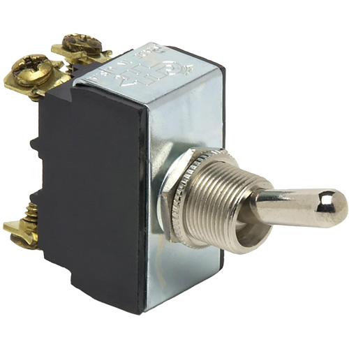 DPST Standard Heavy-Duty 4-Terminal Toggle Switch Mukwa Safety Services