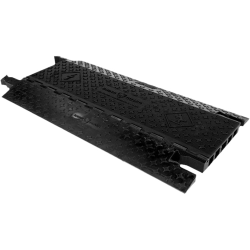Protecteur de c&acirc;bles, 5 canaux, 36" lo x 19,8" la x 2" h Mukwa Safety Services