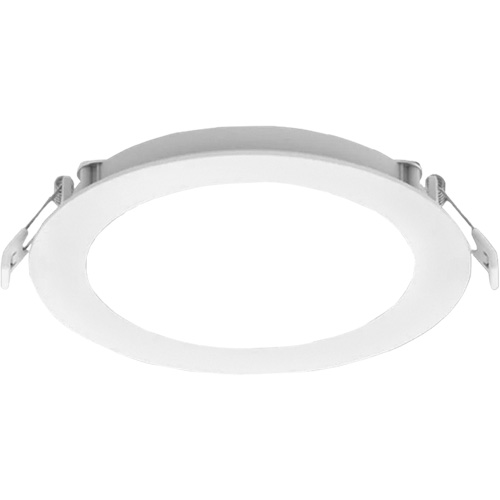 Slim MicoDisk Downlight, LED, 120 V, 6.5 W Mukwa Safety Services