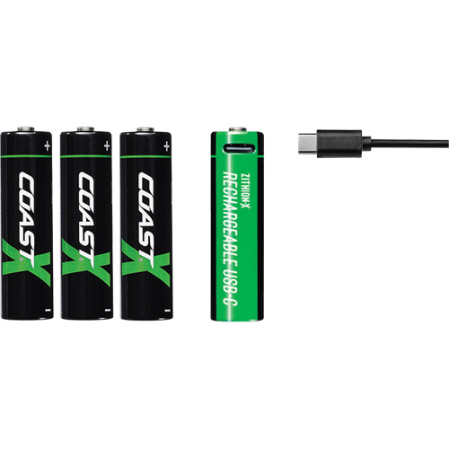 Batteries AA rechargeables Zithion Mukwa Safety Services