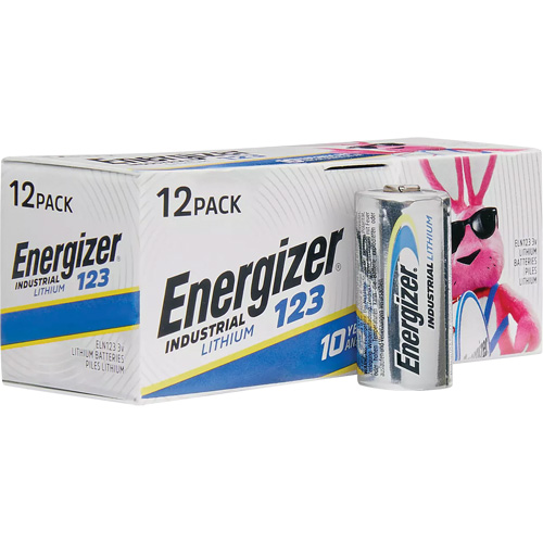 Industrial Lithium Batteries, 123, 3 V Mukwa Safety Services