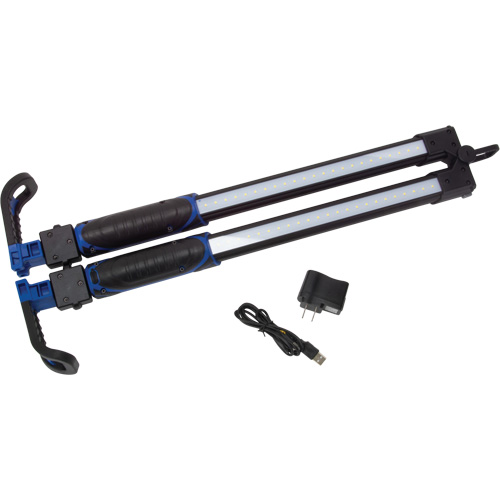 Foldable Underhood Work Light, Hook, Rechargeable, 1400 Lumens Mukwa Safety Services
