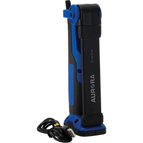 Baladeuse pliante/torsad&eacute;e, Magn&eacute;tique, Rechargeable, 350 lumens Mukwa Safety Services