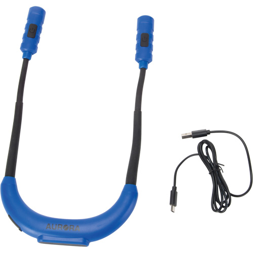 Lampe de travail, Lampe tour de cou, Rechargeable, 300 lumens Mukwa Safety Services