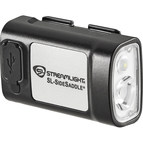 Lampe de casque SL-SIDESADDLE USB pour casques et casques de s&eacute;curit&eacute;, DEL, 350/320/400 lumens, 6,25/7/5 hres de fonctionnement, piles Rechargeable Mukwa Safety Services