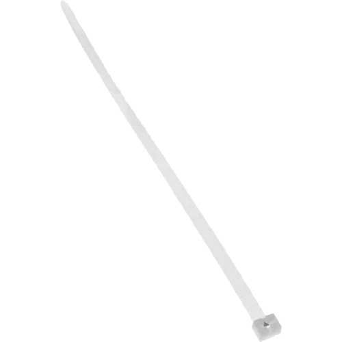 Steel Barb Cable Tie, 6" Long, 40 lbs. Tensile Strength, Natural Mukwa Safety Services