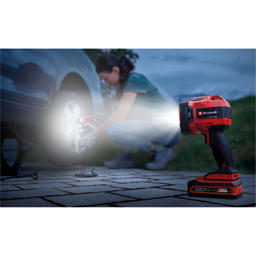 18V Cordless LED Spotlight (Tool Only), LED, 2500 Lumens, Rechargeable Batteries Mukwa Safety Services