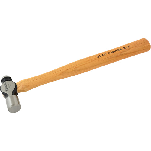 Marteau &agrave; panne sph&eacute;rique, Poids de la t&ecirc;te 8 oz, Face Ordinaire, Prise Bois Mukwa Safety Services