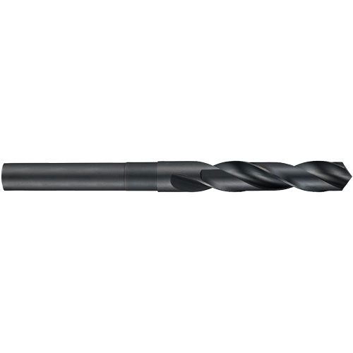 Foret raccourci &agrave; queue cylindrique, 1-1/8", Acier rapide, Cannelure 3", Pointe de 118° Mukwa Safety Services