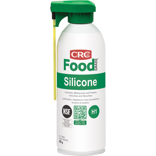 Lubrifiants au silicone pour la transformation alimentaire, Canette a&eacute;rosol Mukwa Safety Services