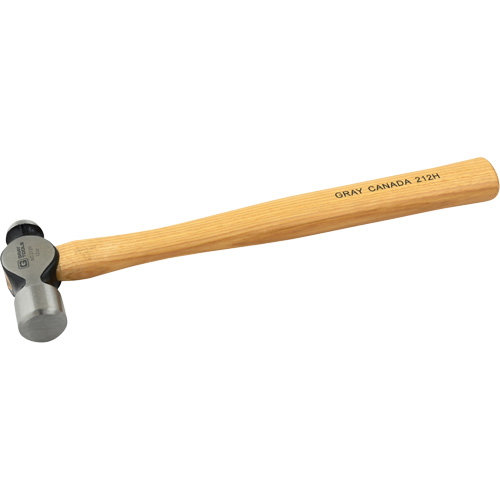 Marteau &agrave; panne sph&eacute;rique, Poids de la t&ecirc;te 12 oz, Face Ordinaire, Prise Bois Mukwa Safety Services