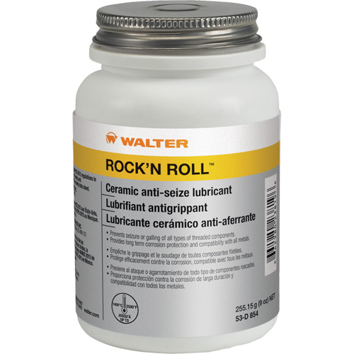 ROCK'N ROLL Anti-Seize, 300 g, 2500°F (1400°C) Max. Effective Temperature Mukwa Safety Services