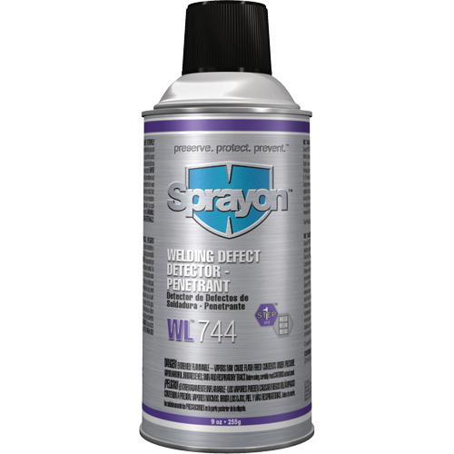 P&eacute;n&eacute;trant pour la d&eacute;tection des d&eacute;fauts de soudure WL744, Canette a&eacute;rosol Mukwa Safety Services