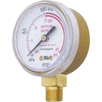 Pressure Gauges, 1-1/2" , 0-30 psi, Bottom Mount, Analogue Mukwa Safety Services