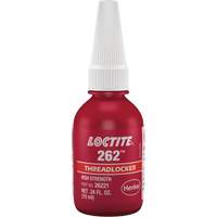 Threadlocker 262 , Red, High, 10 ml, Bottle Mukwa Safety Services