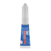 Adh&eacute;sif renforc&eacute; Black Max 380, Noir, Tube, 3 g Mukwa Safety Services