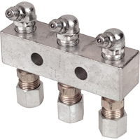 2-3/4" Long Header Block, 1/8" Thread Mukwa Safety Services