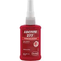 Threadlocker 277 Large Threads, Red, High, 50 ml, Bottle Mukwa Safety Services