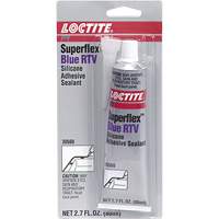 Superflex RTV Silicone Adhesive Sealant, Tube, Blue Mukwa Safety Services
