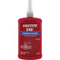 Threadlocker 246 High Temperature, Blue, Medium, 250 ml, Bottle Mukwa Safety Services