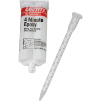 Adh&eacute;sif 4 minutes Fixmaster, 50 ml, Cartouche double, Deux composants, Ambr&eacute;e Mukwa Safety Services