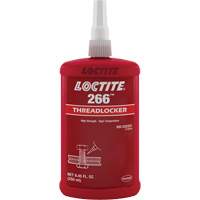 266 Threadlocker, Red, High, 250 ml, Bottle Mukwa Safety Services