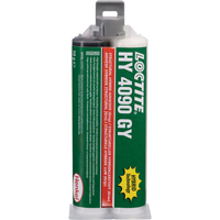 HY 4090 GY Structural Repair Hybrid Adhesive, Two-Part, Dual Cartridge, 50 g, Grey Mukwa Safety Services