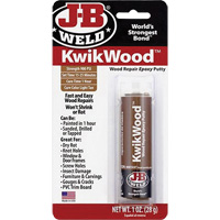 Colle &eacute;poxyde KwikWood, 2 oz, B&acirc;ton, Havane Mukwa Safety Services