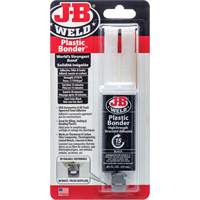 Plastic Bonder Adhesive, 25 ml, Syringe, Two-Part, Black Mukwa Safety Services