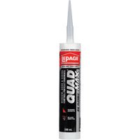 Quad&reg; Max Siding & Window Sealant, 280 ml, Tube, Off-White Mukwa Safety Services