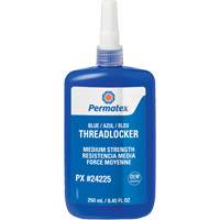 Adh&eacute;sif frein-filet, Bleu, Moyen, 250 ml, Bouteille Mukwa Safety Services