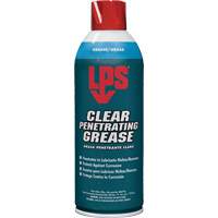 Clear Penetrating Grease, 11 oz., Aerosol Can Mukwa Safety Services