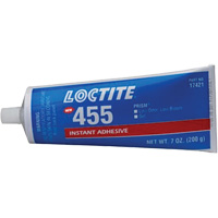 Gel adh&eacute;sif 455, Blanc cass&eacute;, Tube, 200 g Mukwa Safety Services