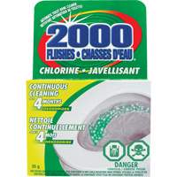 2000 Flushes&reg; Bleach Toilet Bowl Cleaner, 35 g, Tablet Mukwa Safety Services