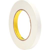 Scotch&reg; Printable Flatback Paper Tape 256, 12 mm (1/2") x 55 m (180'), White Mukwa Safety Services