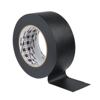 Rubans adh&eacute;sifs en vinyle 3903, 1245 mm (49") la x 46 m (151') lo, 6,5 mils, Noir Mukwa Safety Services