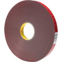 VHB Tape, 66 m (216') L x 6 mm (1/4") W, 23 mils, Acrylic Mukwa Safety Services