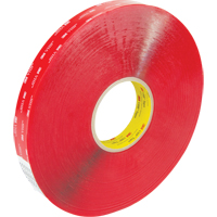 4910 Foam Tape, 33 m (108') L x 25.4 mm (1") W, 40 mils, Acrylic Mukwa Safety Services