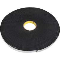 Double-Coated Foam Tape, 33 m (108') L x 12.7 mm (1/2") W, 62 mils, Polyethylene Mukwa Safety Services