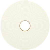 Double-Coated Urethane Foam Tape, 16.5 m (54') L x 12.7 mm (1/2") W, 25 mils, Urethane Mukwa Safety Services